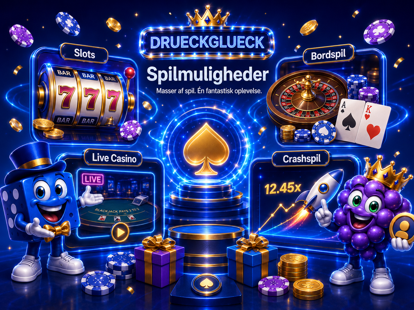 Drueckglueck login banner